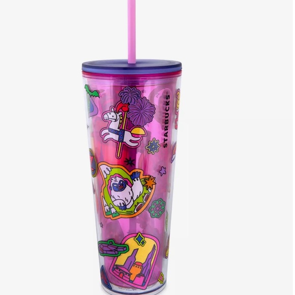 Disneyland Starbucks® Travel Tumbler Only (No Pins) - Picture 6 of 8